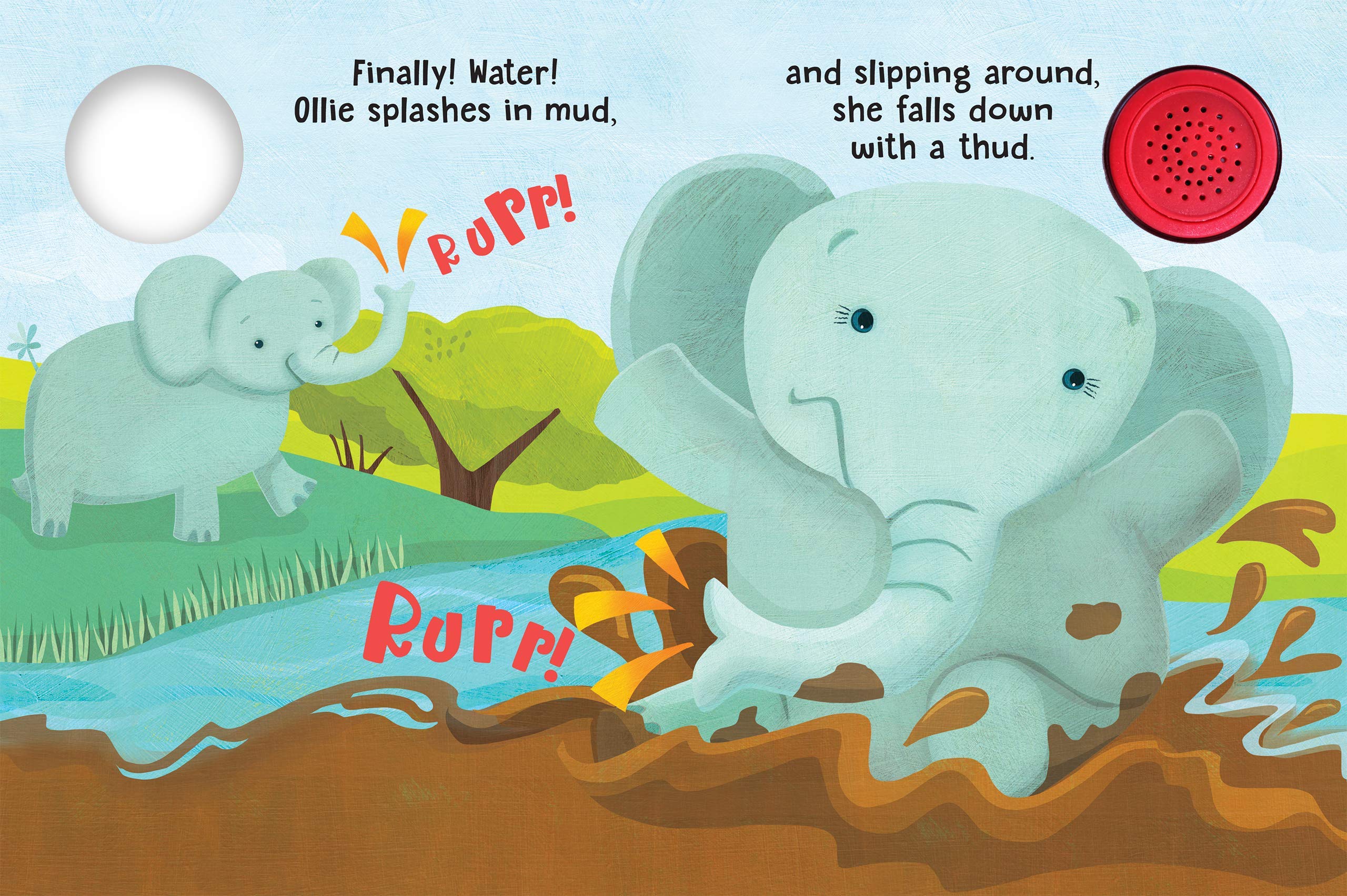 Ollie the Elephant - Sound Book - Novelty Book - Interactive Children's Board Book