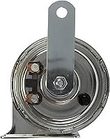 Vista 3 de HELLA 007728883 Kit de bocina de trompeta cromada de 12 V (ajuste universal)