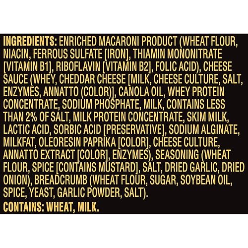 Miniatura 3 de Cracker Barrel Sharp Cheddar - Cena de macarrones y queso horneados al horno (bolsa de 12.3 onzas)