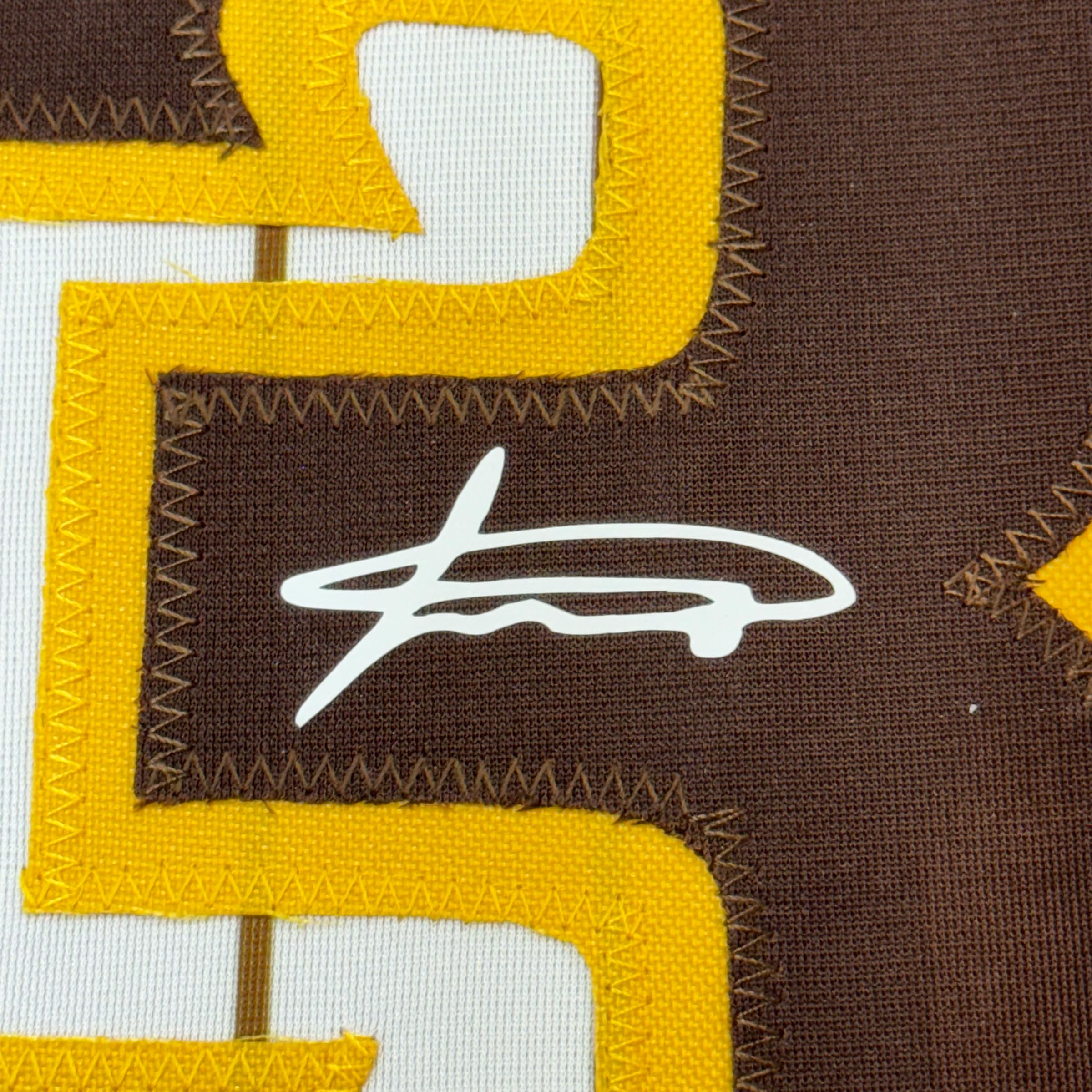 Framed Facsimile Autographed Jackson Merrill 35x39 San Diego