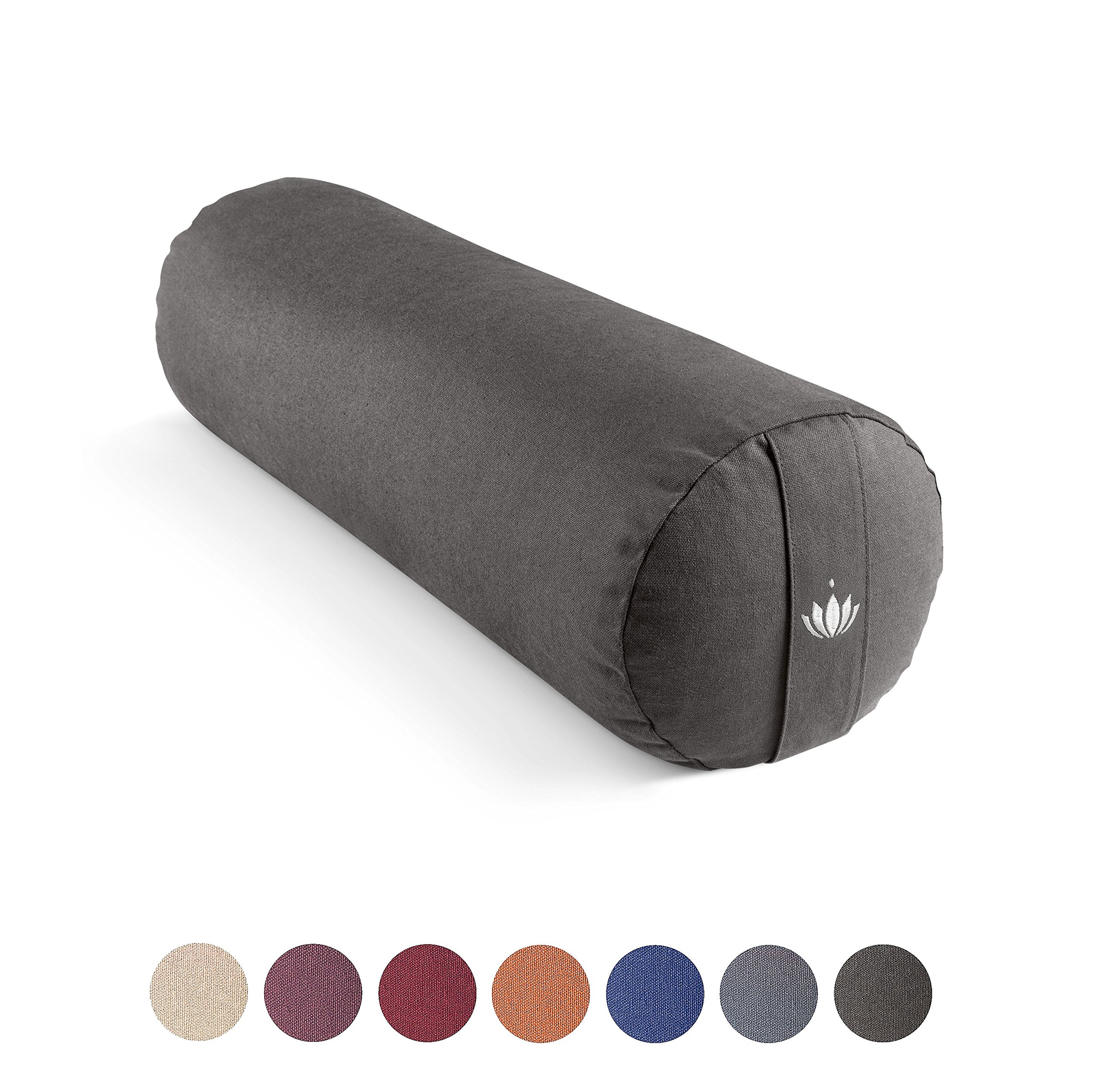 Buy Lotuscrafts Yoga Bolster Roll For Yin Yoga Ø24 cm Spelt Filling
