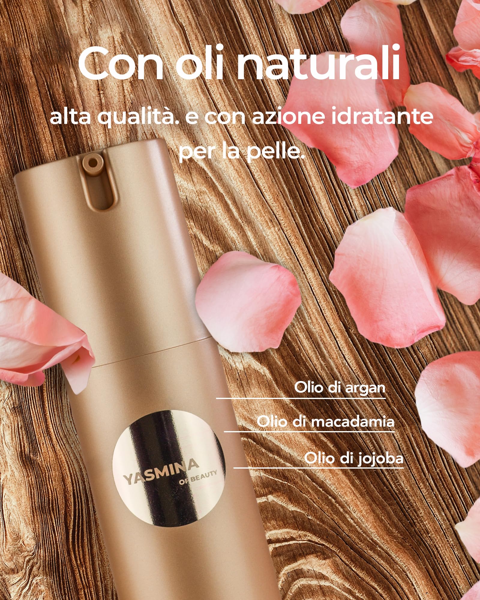 Olio Profumato Lovely Oud - Profumo da donna - Fragranza orientale intensa ed elegante - 100% senza alcool - Oli essenziali nutrienti
