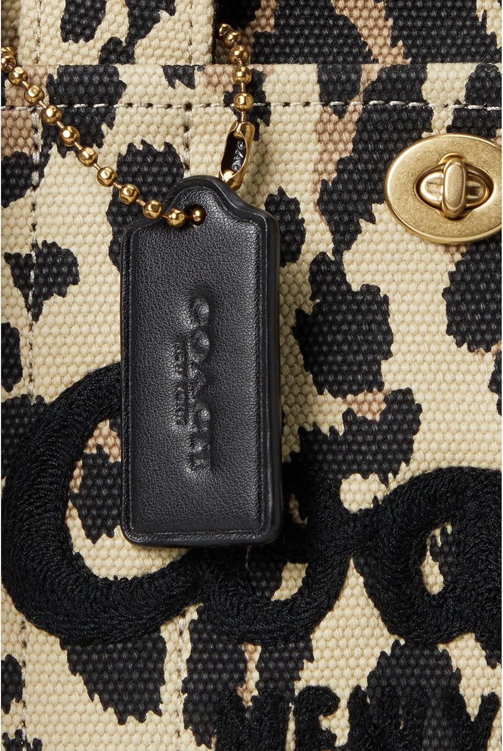 COACH Women's Camo Printed Canvas Cargo Tote 26 - Image 2