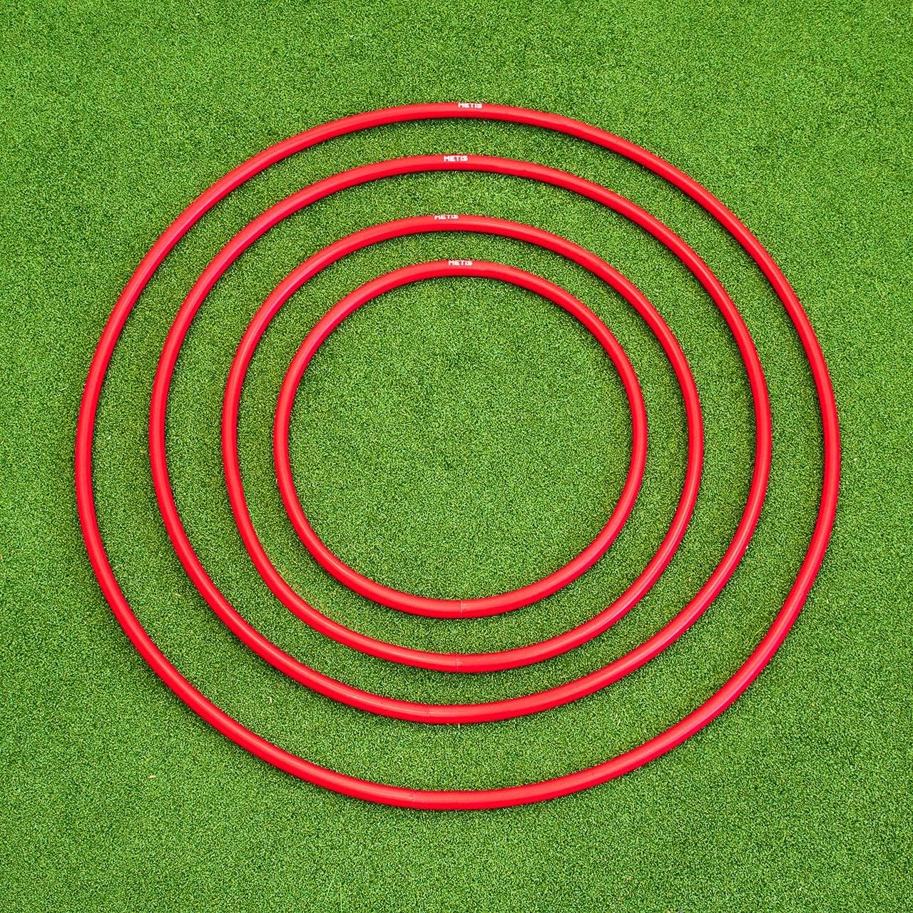 METIS Hula Hoops | 6-12 Pack | Sizes: 18in-36in | Kids & Adults : Toys & Games