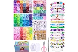 Tilhumt 16000Pcs Clay Beads Bracelet Making Kit
