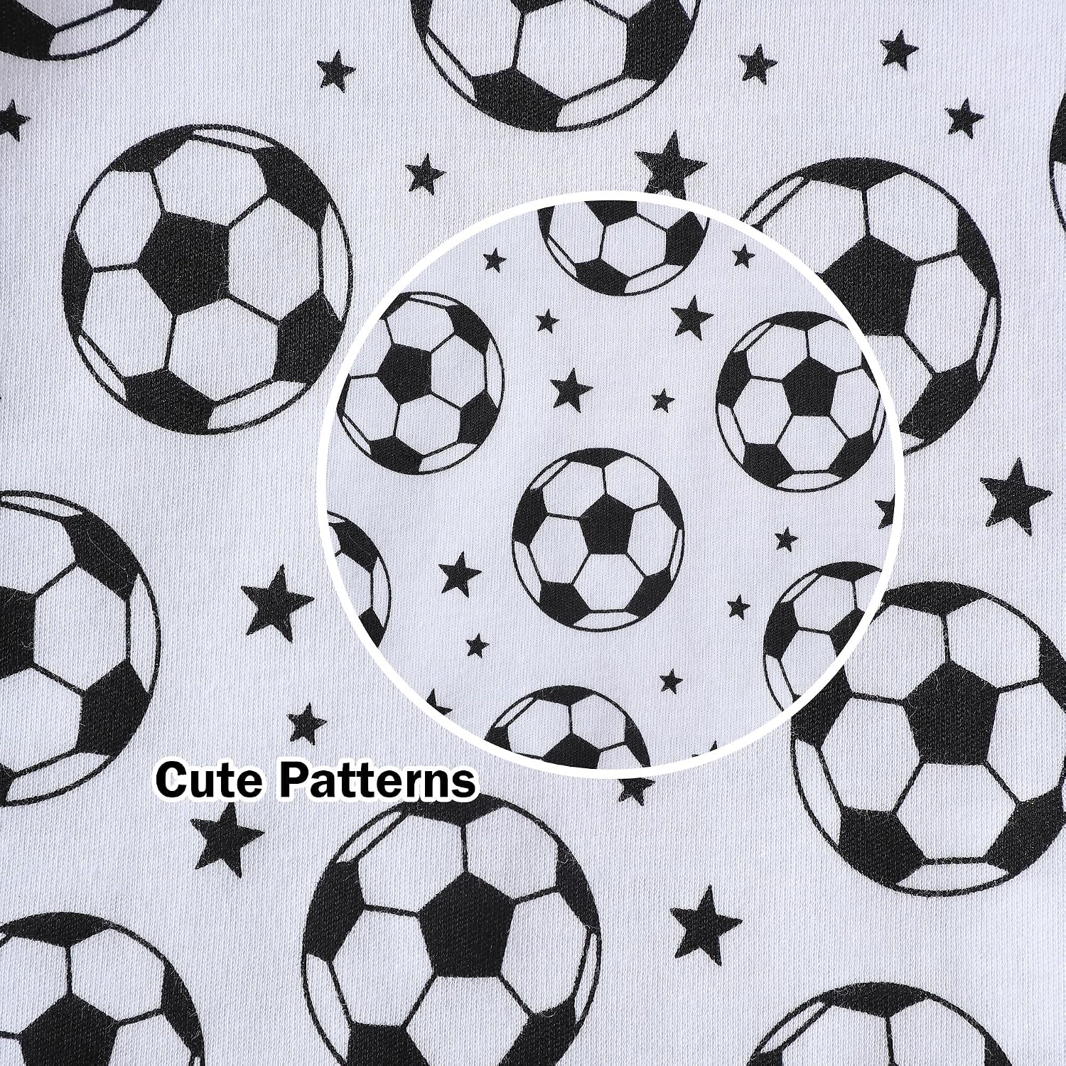 Chichoo Newborn Baby Football Baseball Soccer Sport Themed Jersey Outfit Infant Bodysuit Interlock 195 Gsm 0-24 Months