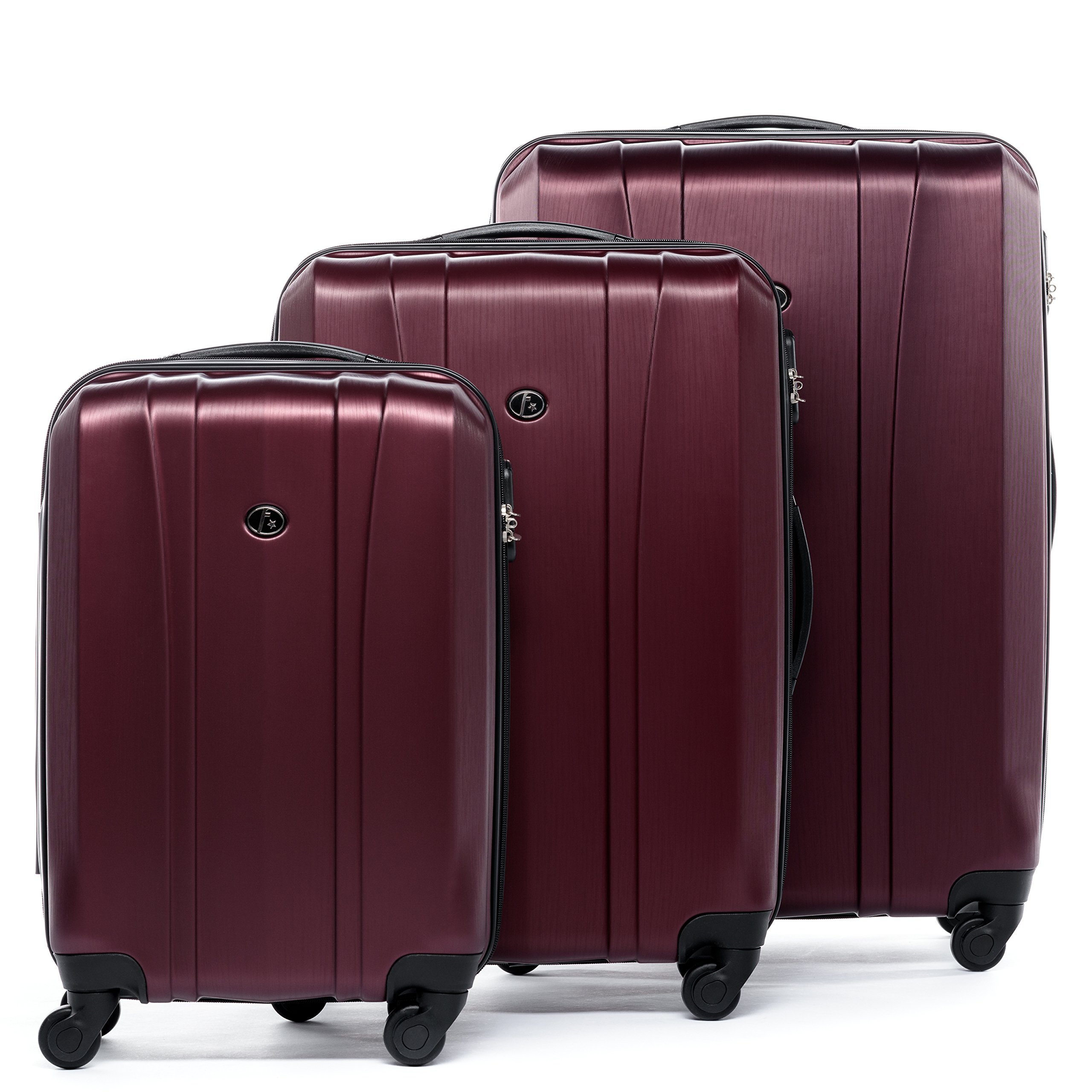 3 piece hard shell suitcase set