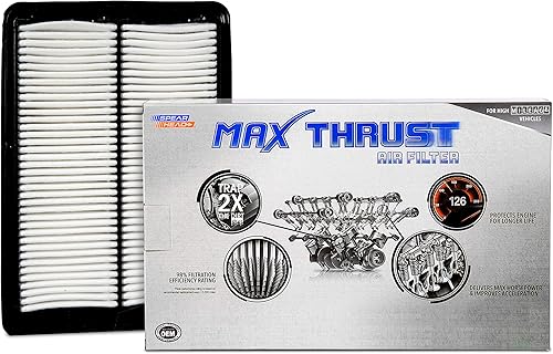 Miniatura 106 de Spearhead MAX THRUST - Filtro de aire para motor, para vehículos de bajo y alto kilometraje, aumenta la potencia y mejora la aceleración