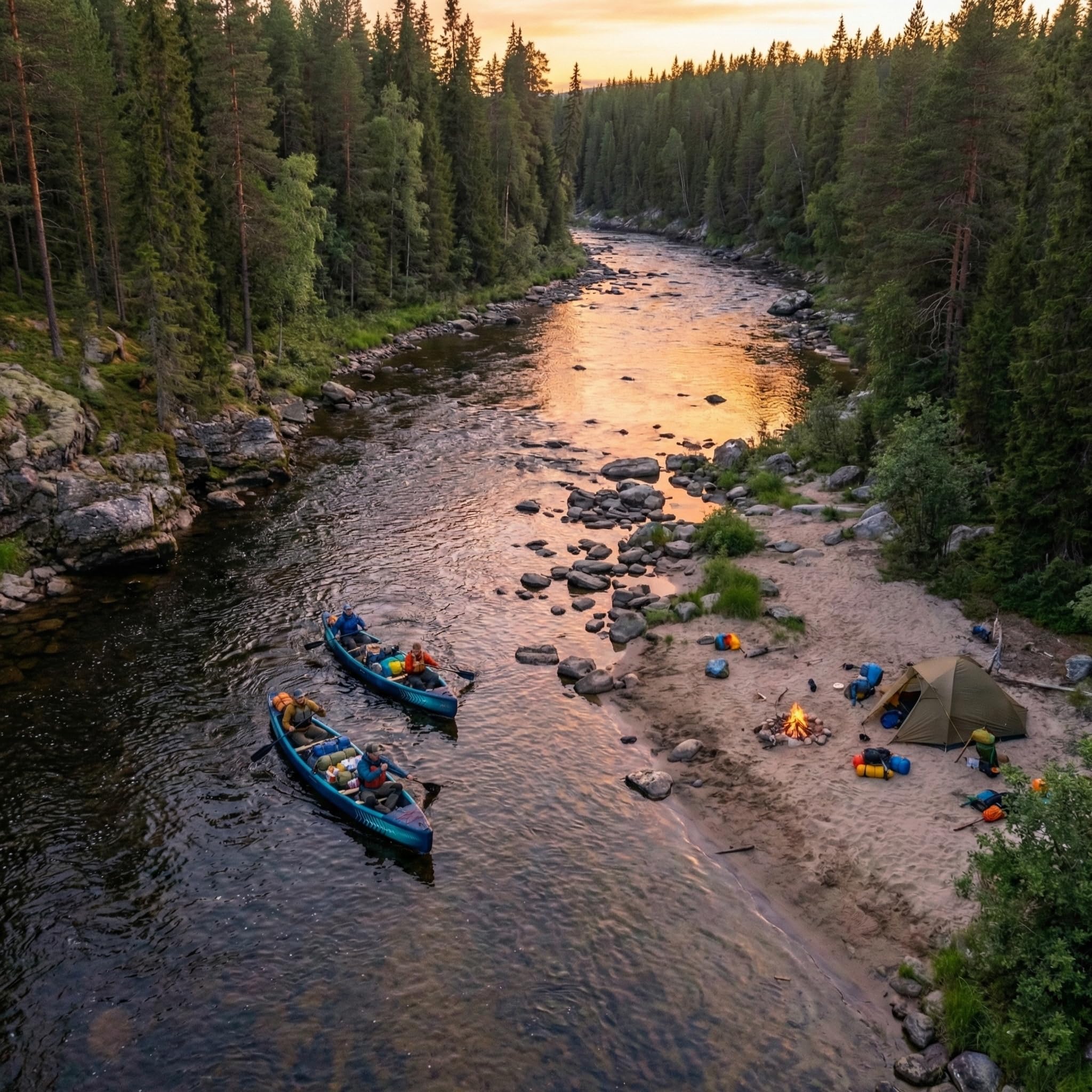 Venturer Canoë gonflable – Kayak pour 2/3 personnes | Design ultra durable | Ensemble complet avec pagaie, pompe et sac à dos | Idéal pour les lacs, les rivières et les aventures côtières