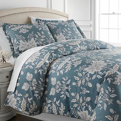 Miniatura 75 de Southshore Fine Living, Inc. Juego de ropa de cama de gran tamaño matrimonial/queen, ropa de cama bohemia de cachemira, juego de edredón de cama 17