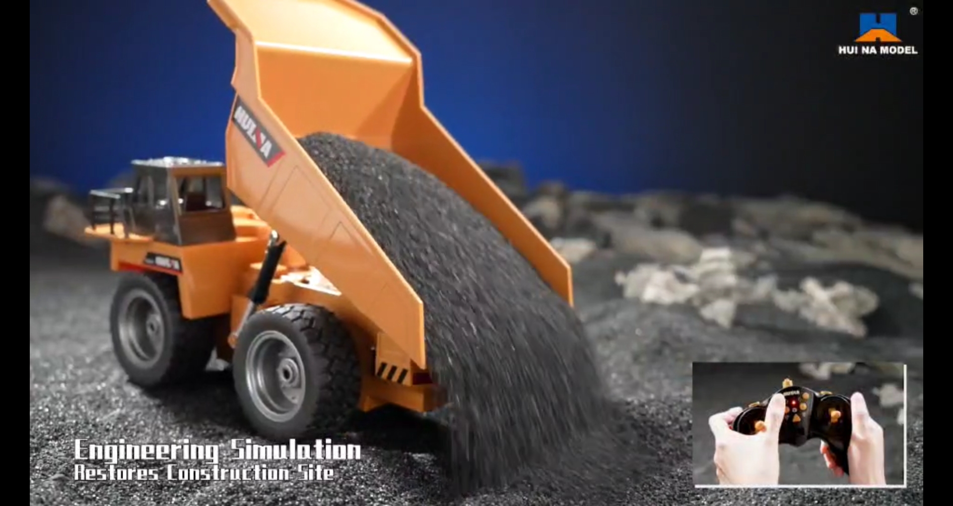 その他 Rc dump 11CH Remote Control Dump Truck,2.4Ghz RC Dump Truck Toy