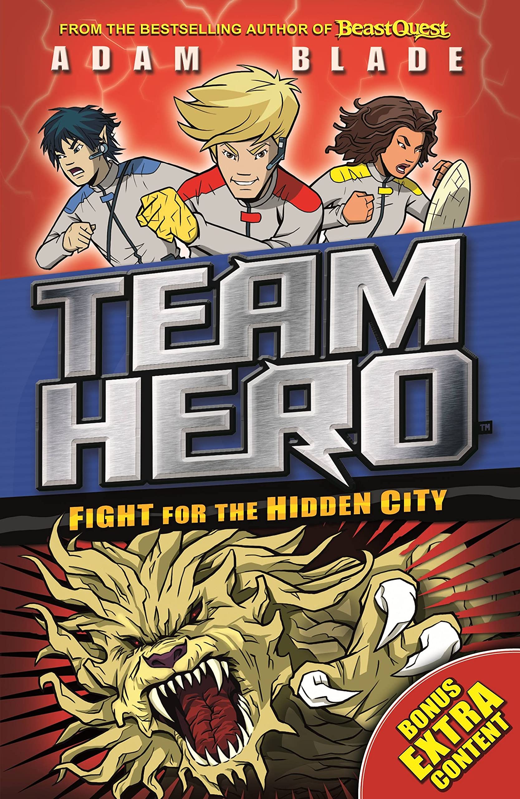 Team Hero: Fight for the Hidden City by Adam Blade - 9781408343593