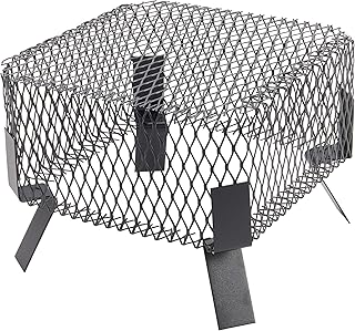 HY-C 2525 Galvanized Steel Mesh Spark Arrestor/Bird and Squirrel Screen, 13" x 13"