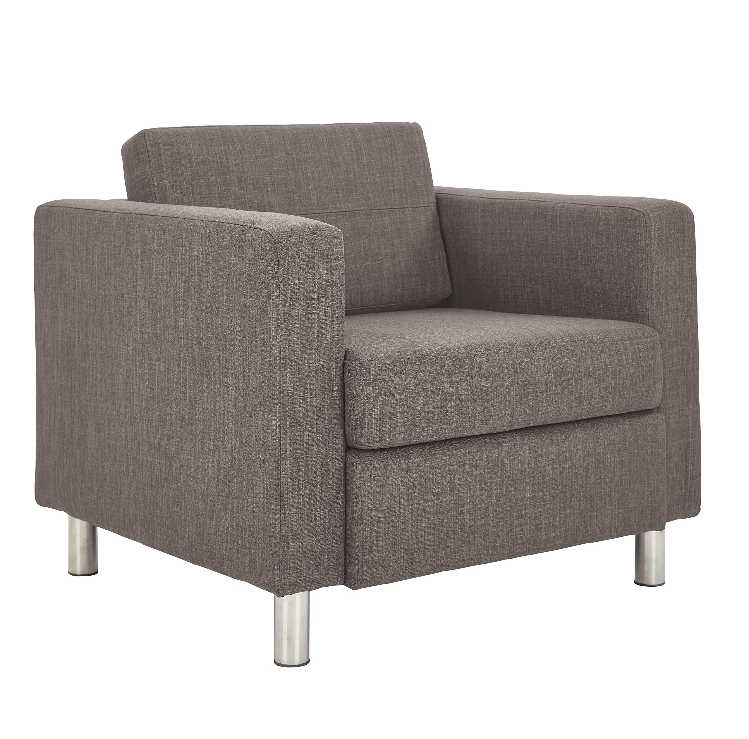 Amazon.com: OSP Home Furnishings Pacific Armchair with Padded Box