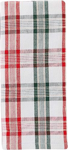 Miniatura 3 de SKL Home by Saturday Knight Ltd. Fa La Llama - Juego de toallas de cocina (2 piezas), color rojo