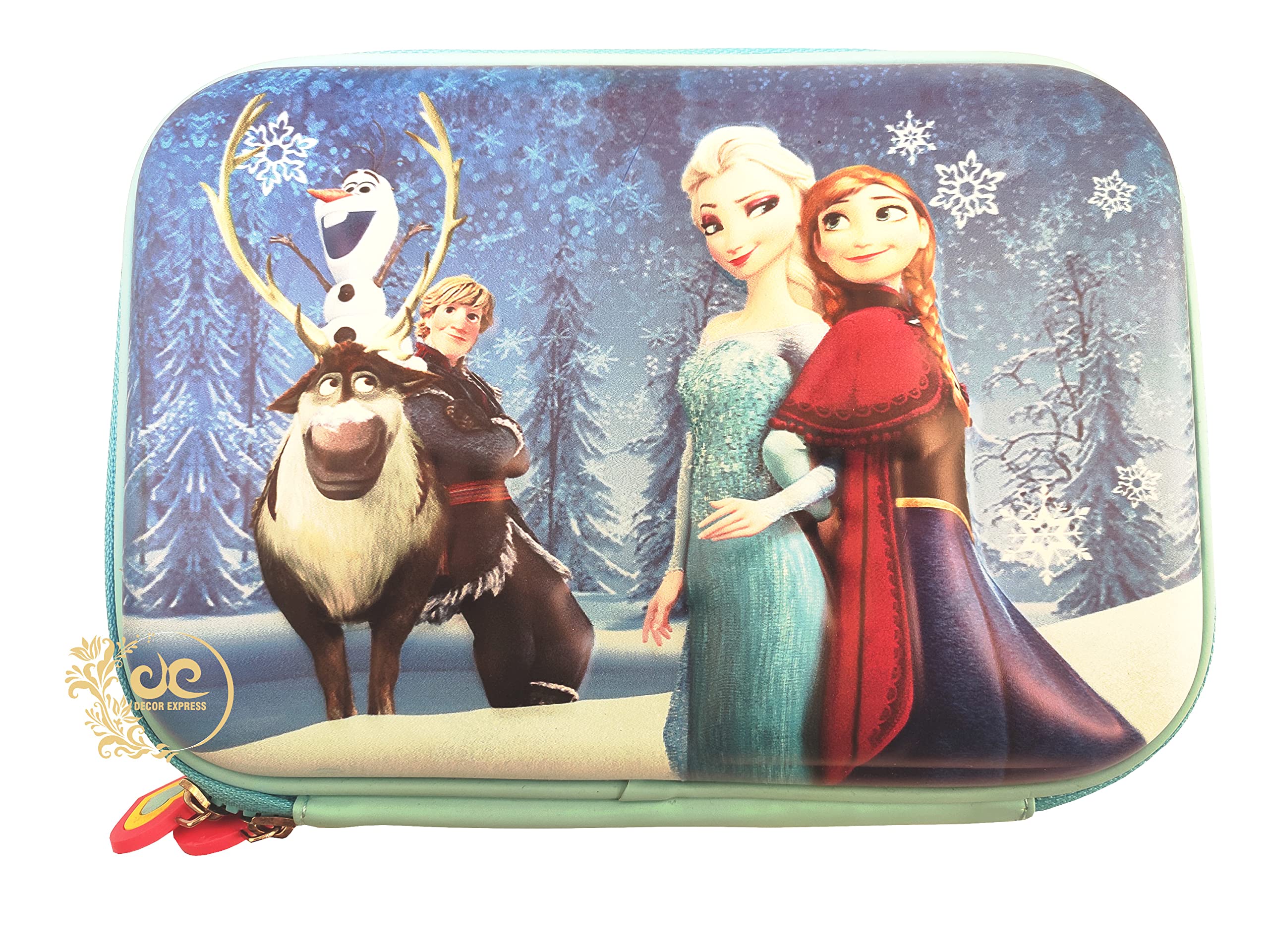 DECOR EXPRESS Multipurpose Stylish Unicorn Pencil Box, Frozen Princess Pencil Pouch for School,Anna Elsa Pencil Pouch for Girls (Frozen Theme) (B0D84D8BBH) Amazon Price History, Amazon Price Tracker