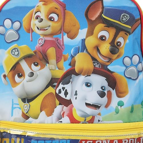 Miniatura 9 de Bioworld PAW Patrol - Juego de mochila juvenil de 5 piezas, Perros, Dibujos Animados, Pata, Patrulla, Héroes, Mochila, Bolsa, Fiambrera, Conjunto