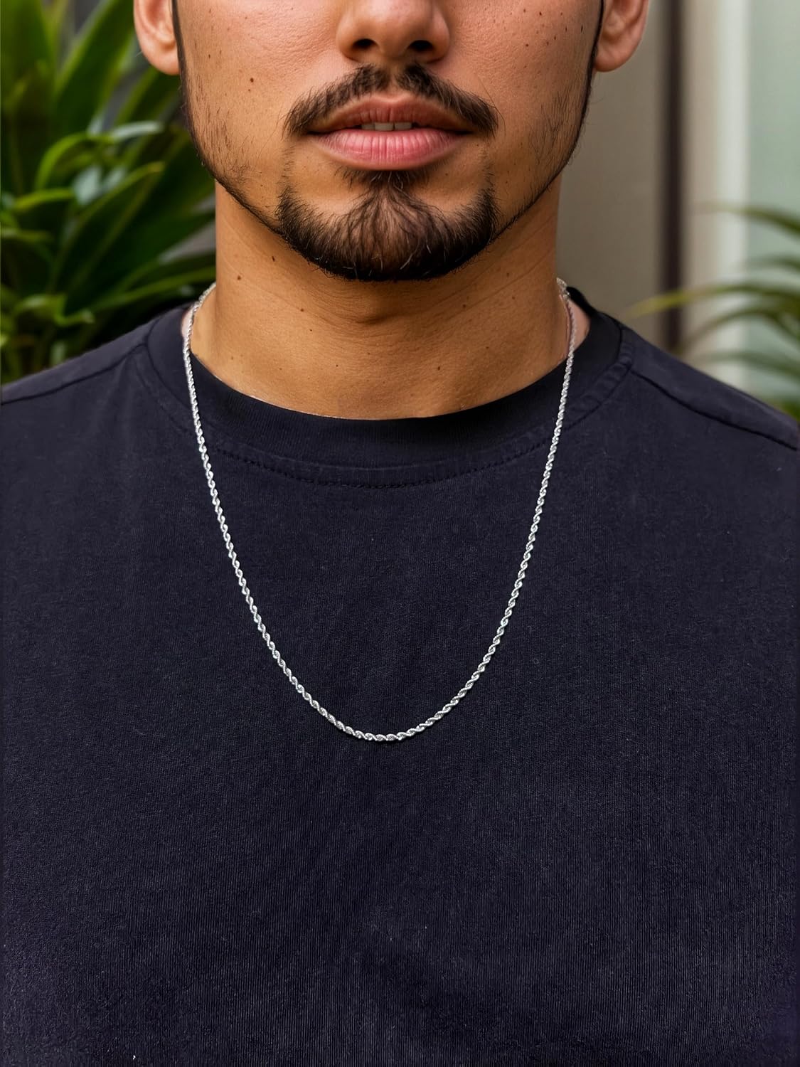 Stainless Steel Chain Necklace for Men Silver Chain Stainless Steel Necklace Chain for Men Women - Image 7