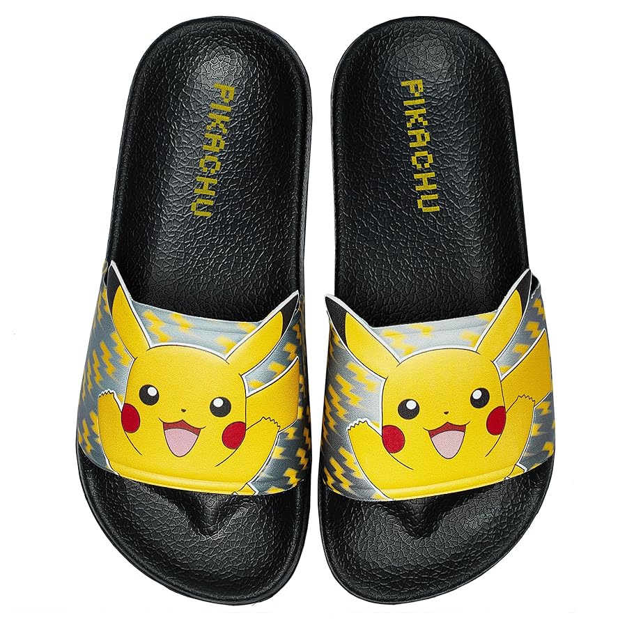 Ciabatte Pok&eacute;mon Pikachu Per Bambini | Pantofole Estive | Scarpe Piscina Ragazzi