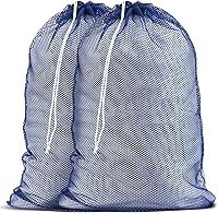 Vista 20 de Handy Laundry Bolsa de lavandería de malla XL, duradera, lavable a máquina con cierre de cordón seguro, perfecta para dormitorios universitarios