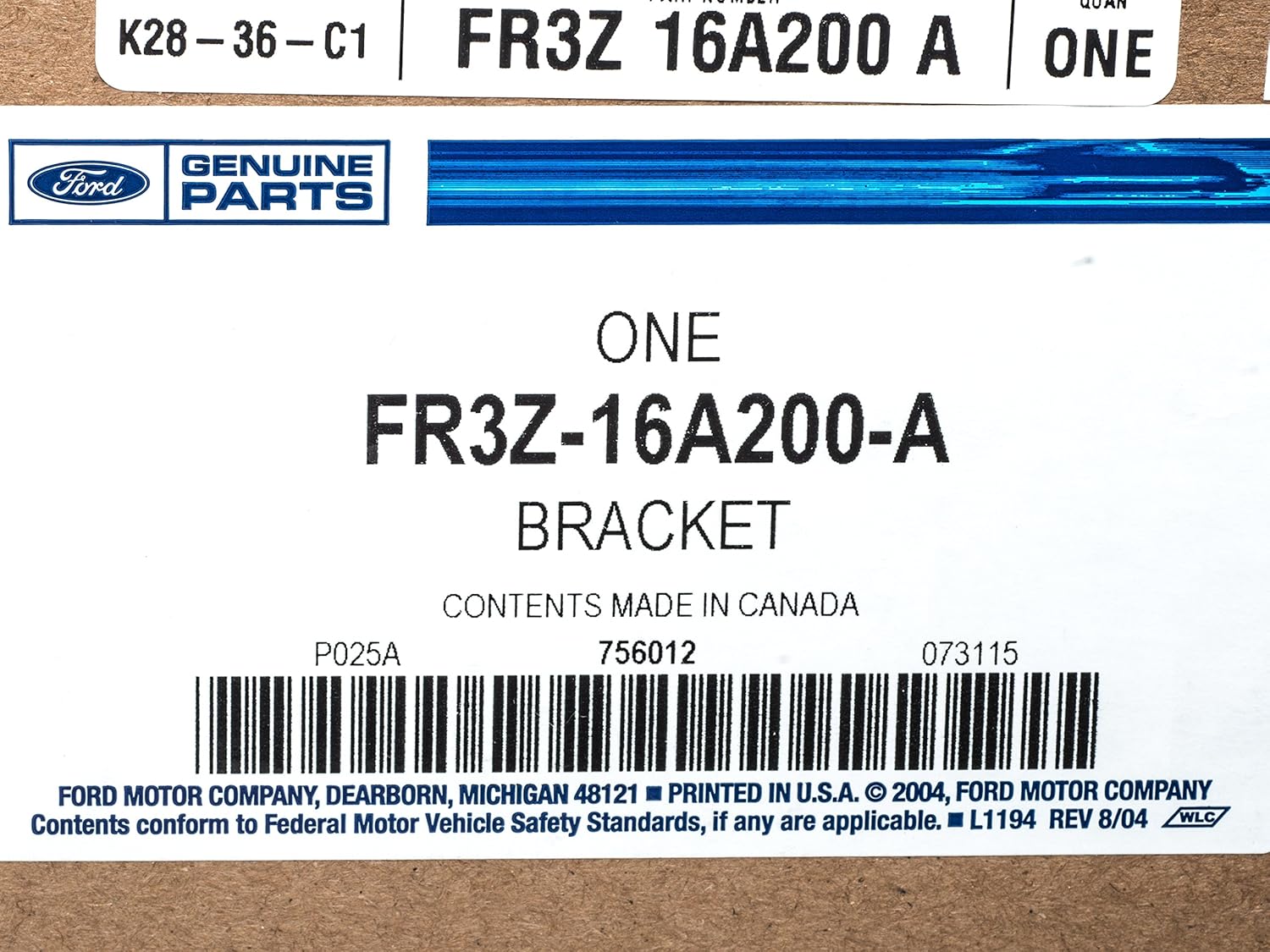 2015-2017 Mustang GT 5.0 Engine Strut Tower Brace FR3Z-16A1200-A