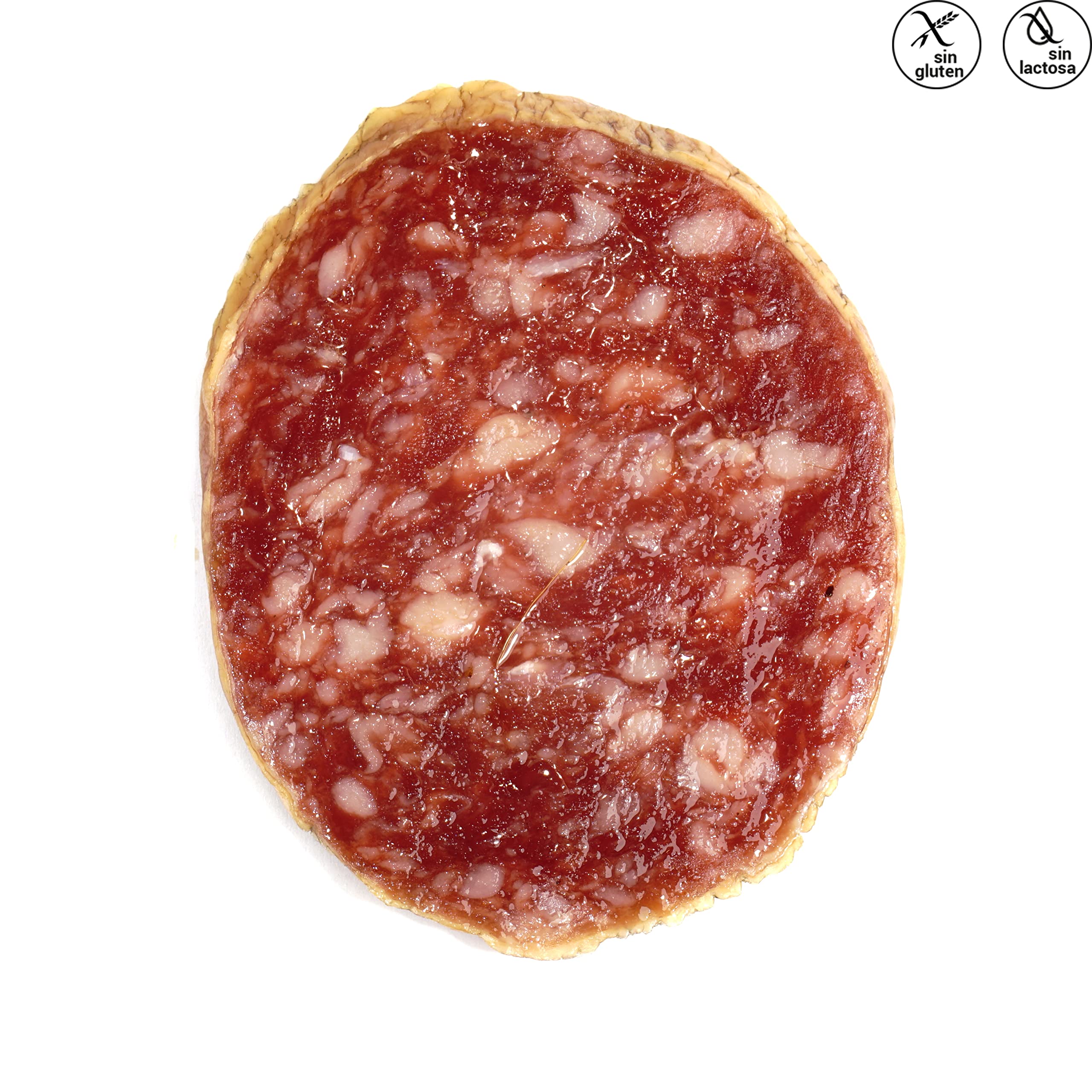 SALCHICHON CULAR IBERICO DE BELLOTA 100% NATURAL PIEZA ENTERA PESO 1,1-1,3 kg