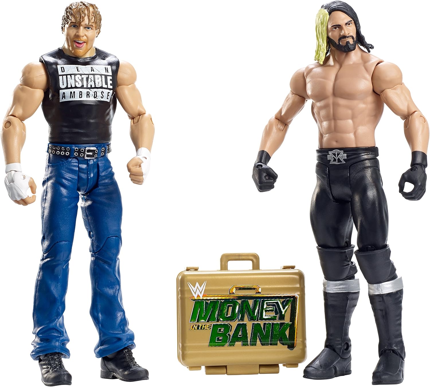 WWE Battle Pack Series #36: Ambrose vs. Rollins Action Figure (2-Pack)