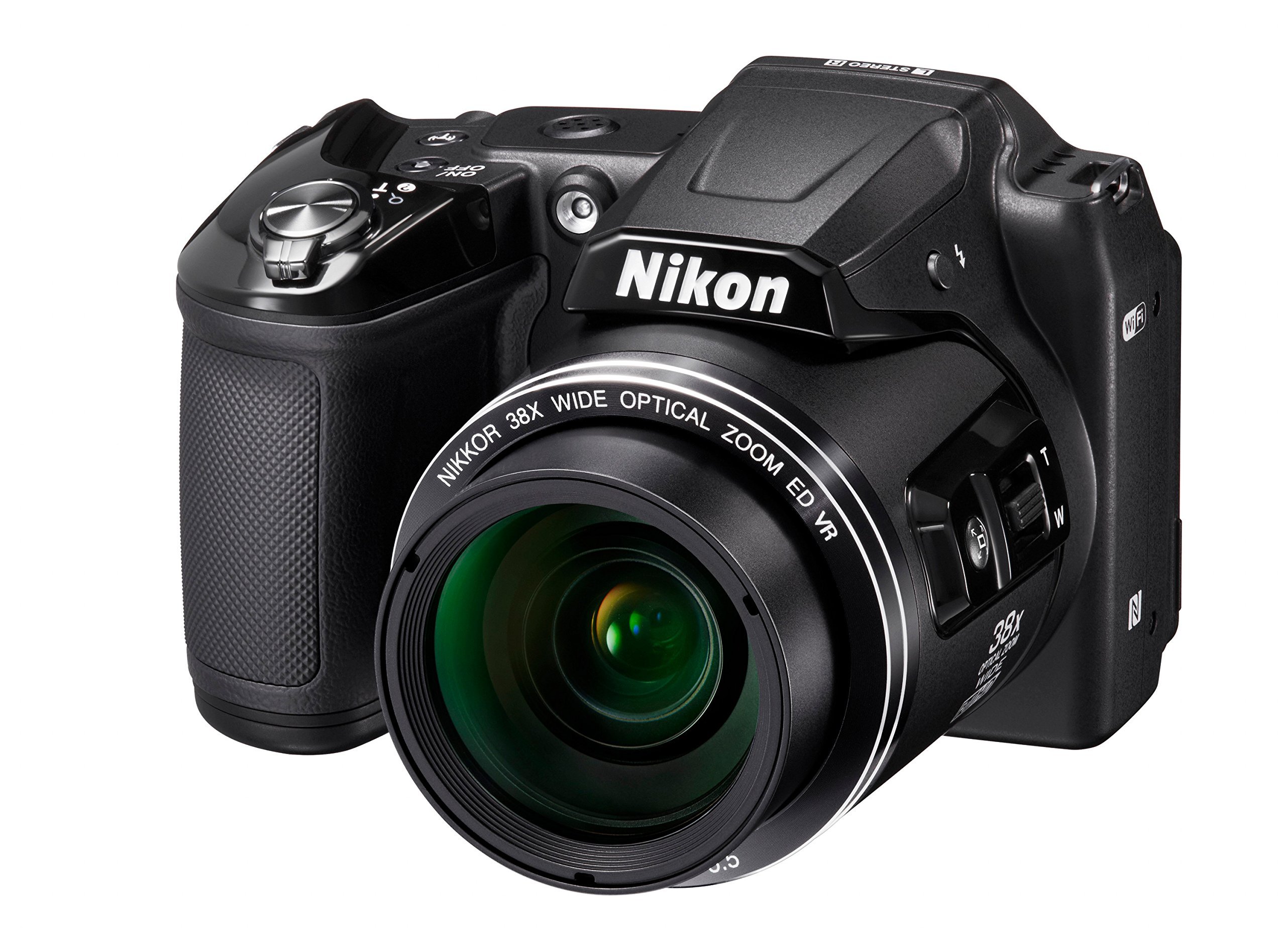 Nikon COOLPIX L840 Digital Camera - Black (16.0 MP, CMOS Sensor