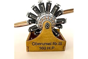 1:16 Scale Oberursel UR III Aircraft Engine Model Kit