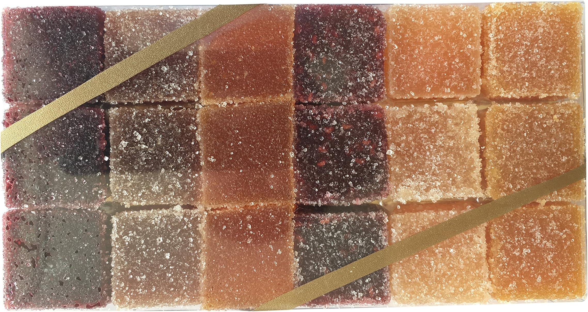 Paris Caramel - French Fruit Paste (Pate de Fruit) 18 squares, 6.3oz