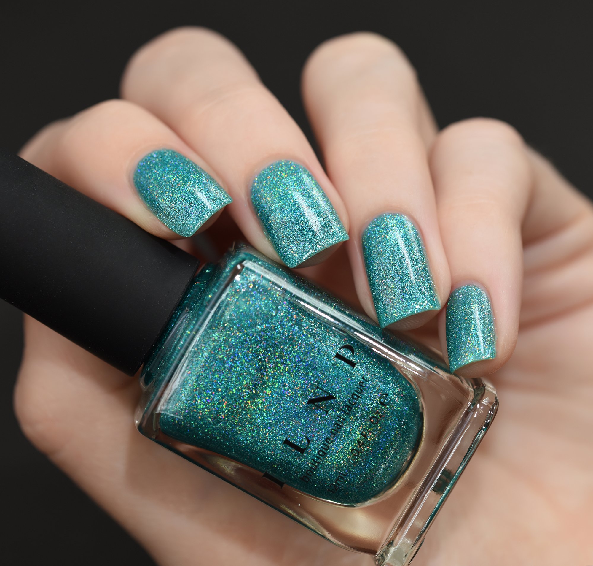 Amazon.com : ILNP Beach House - Aqua-Blue Ultra Holo Nail Polish : Beauty &  Personal Care