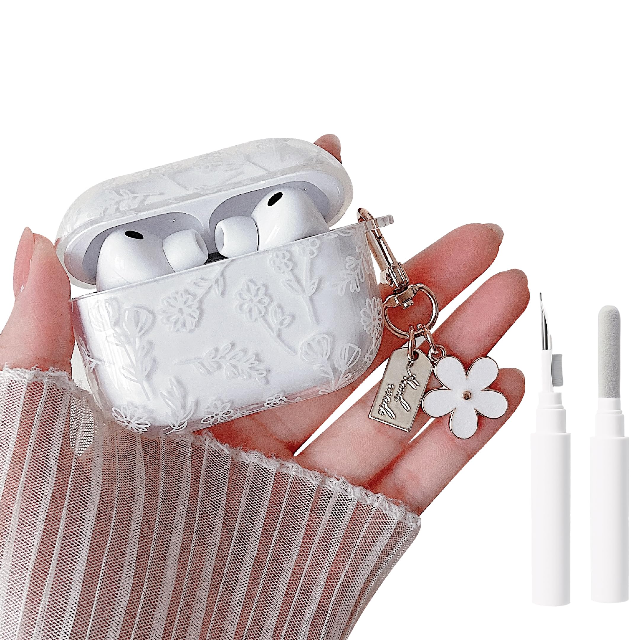 Amazon.co.jp: MINSCOSE AirPods Pro 第3世代ケース (2025) クリーナー