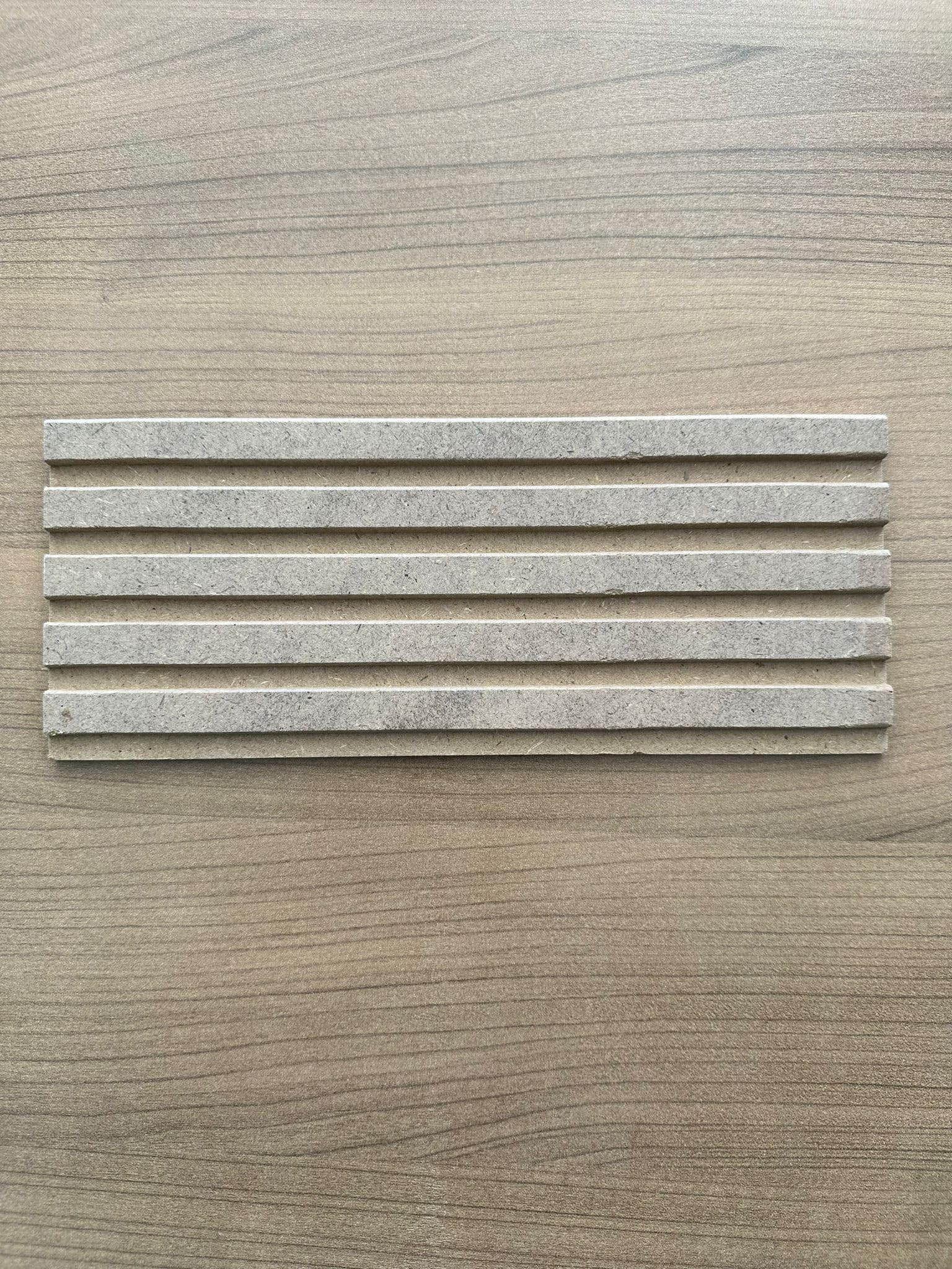 Slat Wall Paneling Kit 4x43 in, Wainscoting Panels Pack of 12, Accent Wall Panels for Interior Decor, MDF Wood Paneling, Paintable, DIY