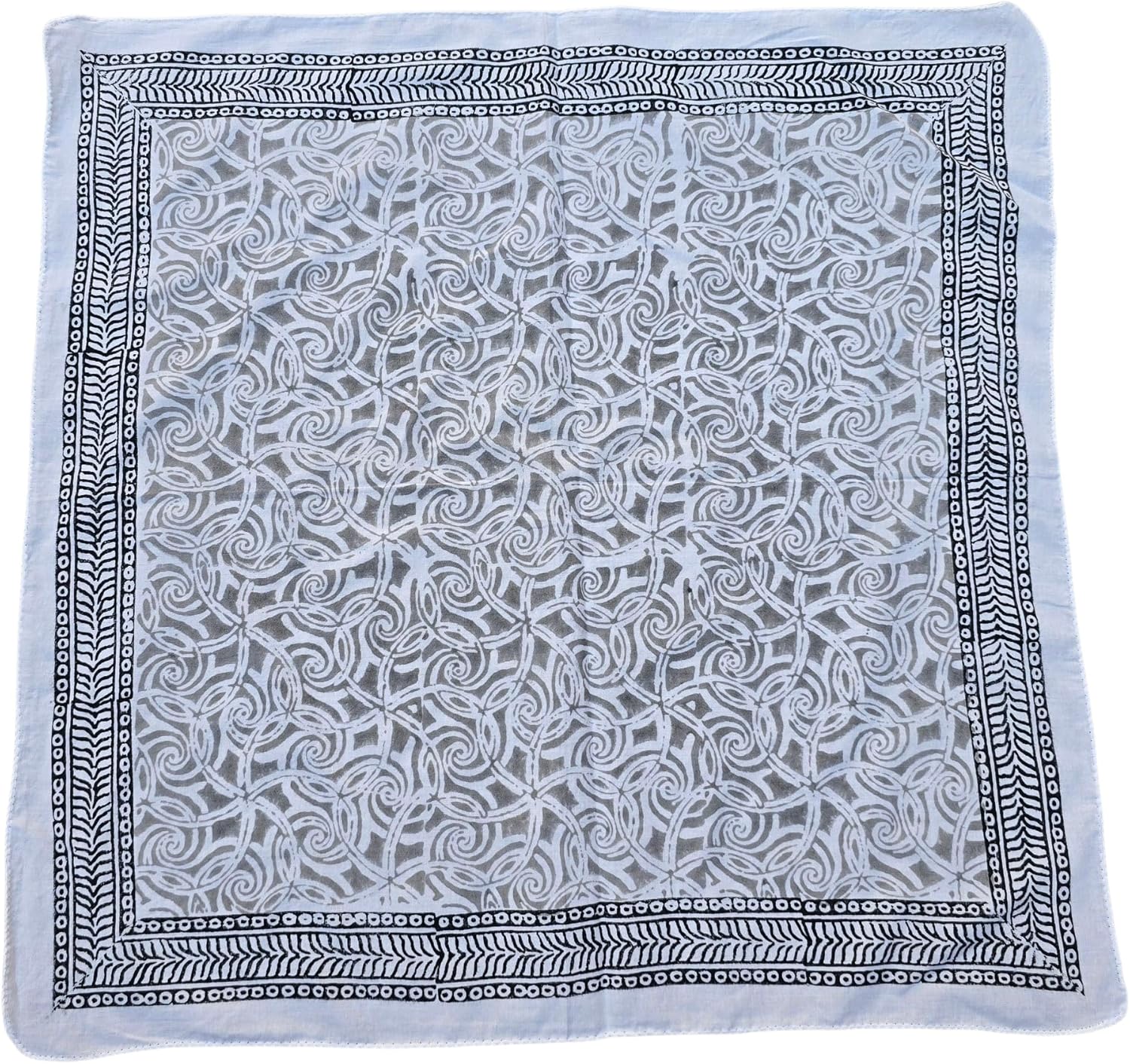 100% Cotton Bandana for Women and Men - Hand Block Cotton Bandana For Women - Perfect Thanksgiving & Christmas Gift - Image 2