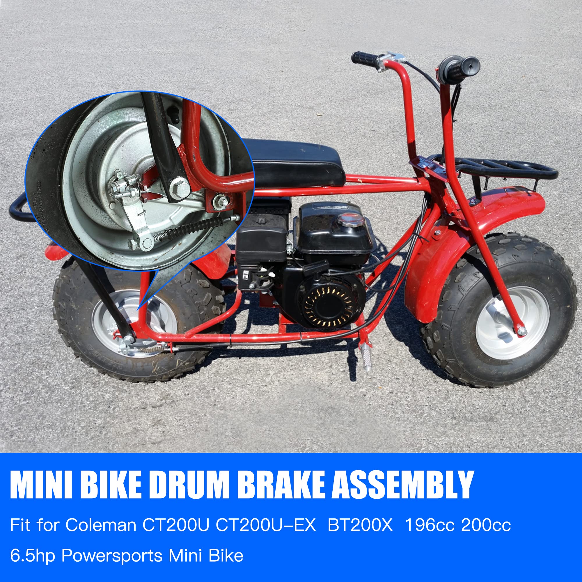 Bike Ct200u Ex Coleman Mini Bike Racks Go Kart Frames Coleman Mini