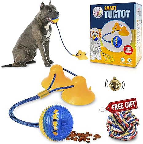 dog suction pull toy