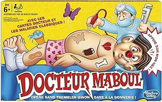 Hasbro Gesellschaftsspiel Docteur Maboul / Doktor Bibber (französische Version)
