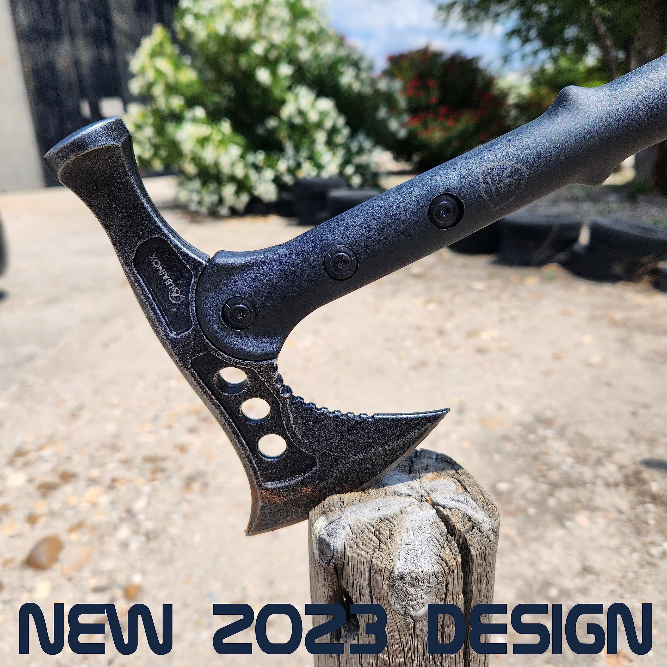 TS Tactical Store Hacha Tomahawk con MARTILLO | Nuevo diseño 2023 | 32635