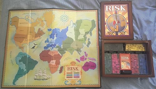 Miniatura 3 de Hasbro Risk in Vintage Wood Book Edition