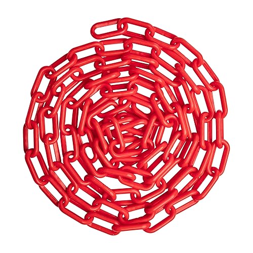 Miniatura 23 de US Weight Cadena de seguridad con eslabones de cadena de plástico mejorada con tecnología SunShield resistente a los rayos UV, fabricada