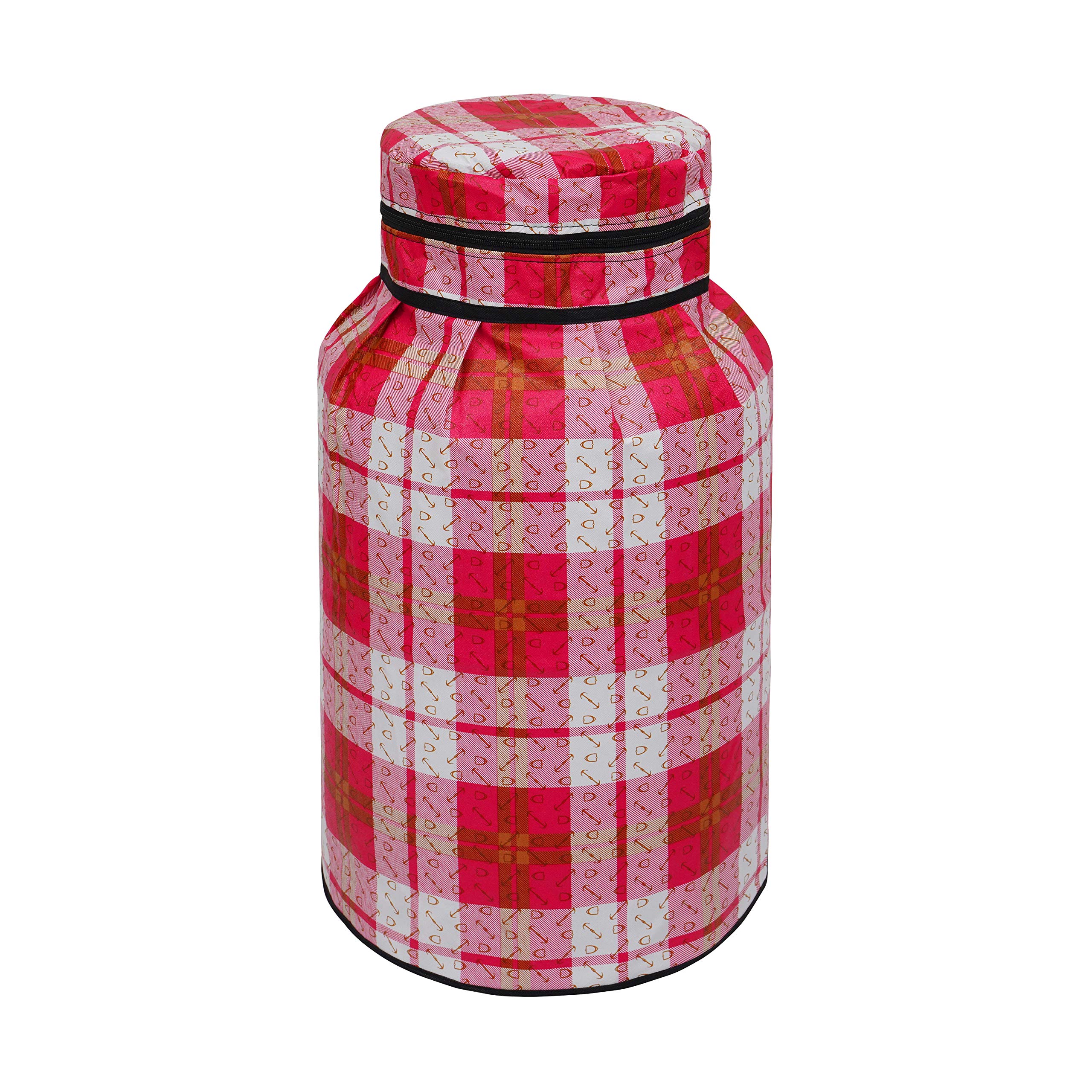 DREAM CARE LPG PVC Gas Cylinder Cover (25 * 21 Inches), Multicolour CYCA09