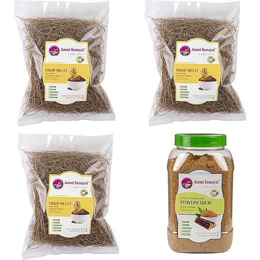 Ammi Samayal Ragi Vermicelli 1Kg - Fiber & Calcium
