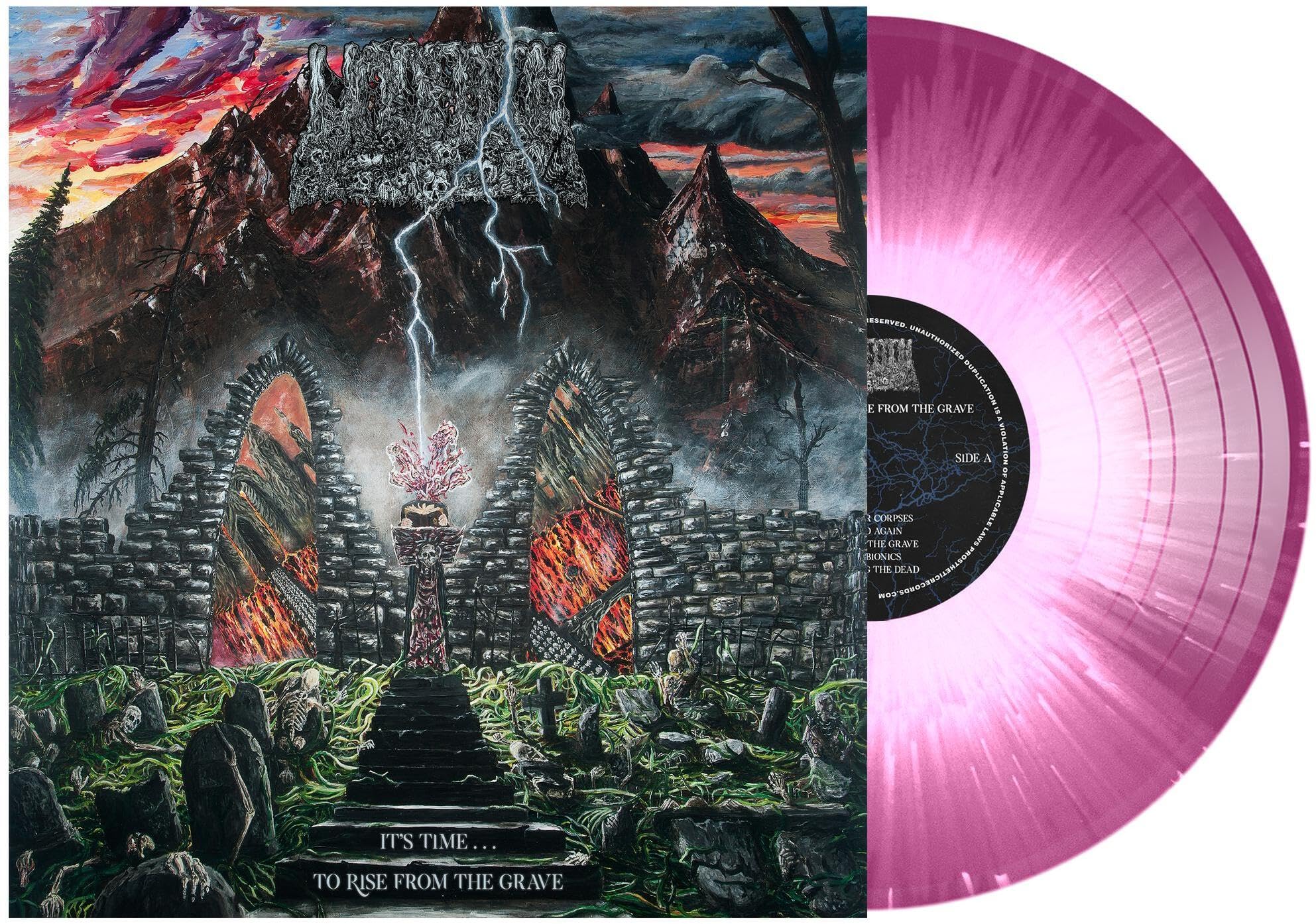 It's Time...To Rise From the Grave (Translucent Purple w/ White Splatter Vinyl) (LP) [VINYL]