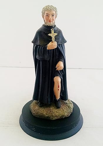 Estatua de San Peregrino Santo San Peregrino de 5 pulgadas, estatua religiosa de cáncer