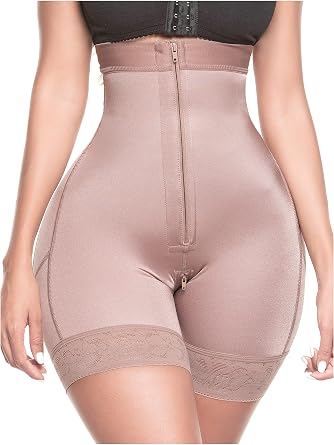 Sonryse High Waisted Butt Lifting Shaper Shorts Shapewear for Women Fajas Colombianas