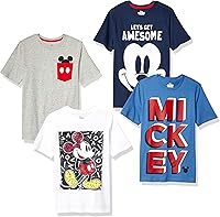 Vista 1 de Tienda Essentials Disney Marvel Star Wars Camisetas de manga corta para niños y bebés (anteriormente Spotted Zebra), Multipacks