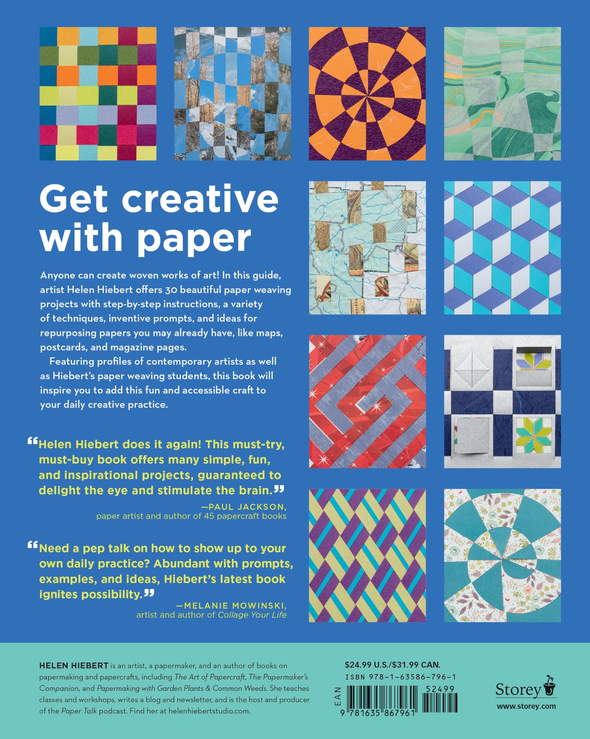 Weaving with Paper: 30 Projects to Expand Your Creativity with Inventive Techniques, Intriguing Prompts, and Inspiring Works of Art