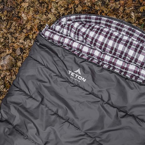 Miniatura 5 de Teton Celsius XXL Sleeping Bag, Cold Weather Sleeping Bags for Adults and Kids, Camping Made Easy and Warm. Compression Sack Included, 35F, 25F, 0F,