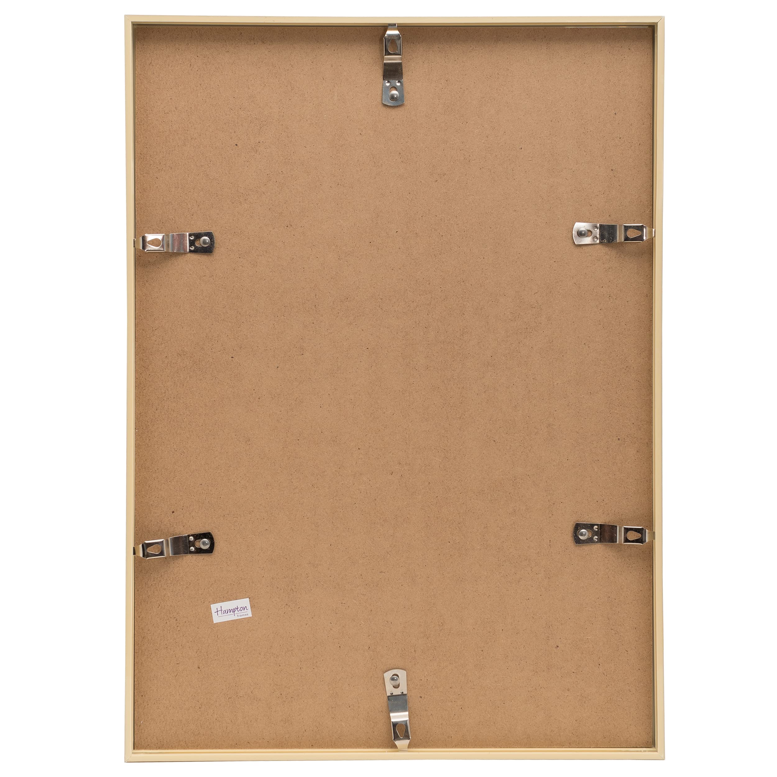 inspire by Hampton Frames BACKLOADER A3 Gold Poster Frame Acrylic (Non-Glass) Pack of 2, A3 (29.7x42cm) - Image 4