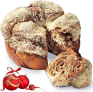 Stern’s Bakery Cinnamon Babka Cake | Coffee Cake, Artisan Breakfast Pastries | Holiday Food Gift- Christmas Thanksgiving | Kosher, Dairy Free, Nut Free